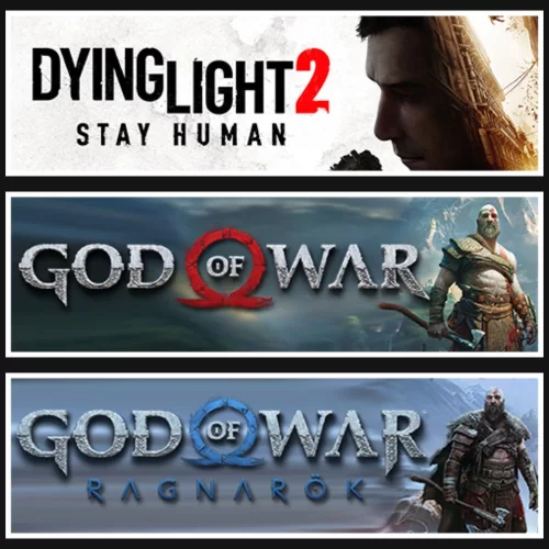  Dying Light 2 +God Of War +Ragnarök